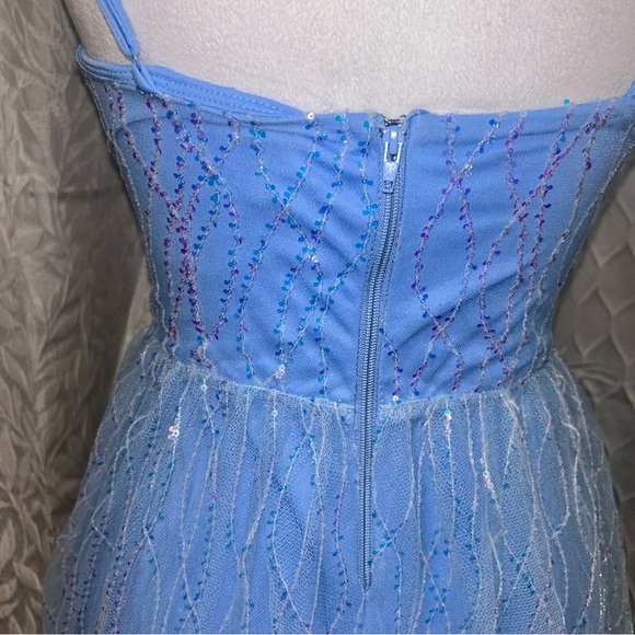 Ohhh baby blue prom dress Windsor NWT - Picture 5 of 10